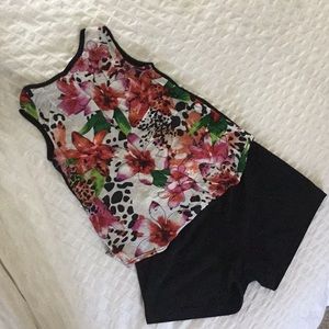 Frankie and Sue toddler girls tank and shorts set